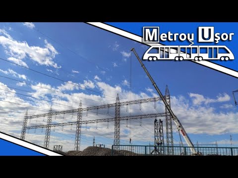 Video: Metrou ușor în suburbii. Constructie feroviara usoara