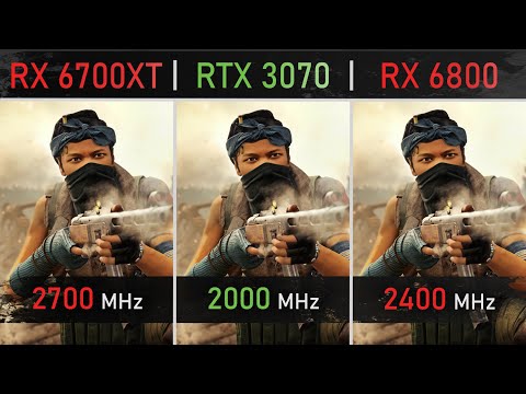 RX 6700XT vs RTX 3070 vs RX 6800 | The FULL GPU COMPARISON