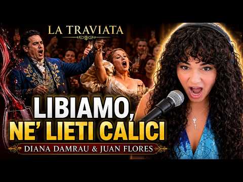 Members Only: Opera Singer Reacts to Verdi’s “Libiamo” (La Traviata) | Diana Damrau & Juan Flores