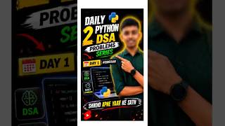 Python DSA Day 1 🔥 | List &amp; Array Problem Solved in Python | CodeYaar