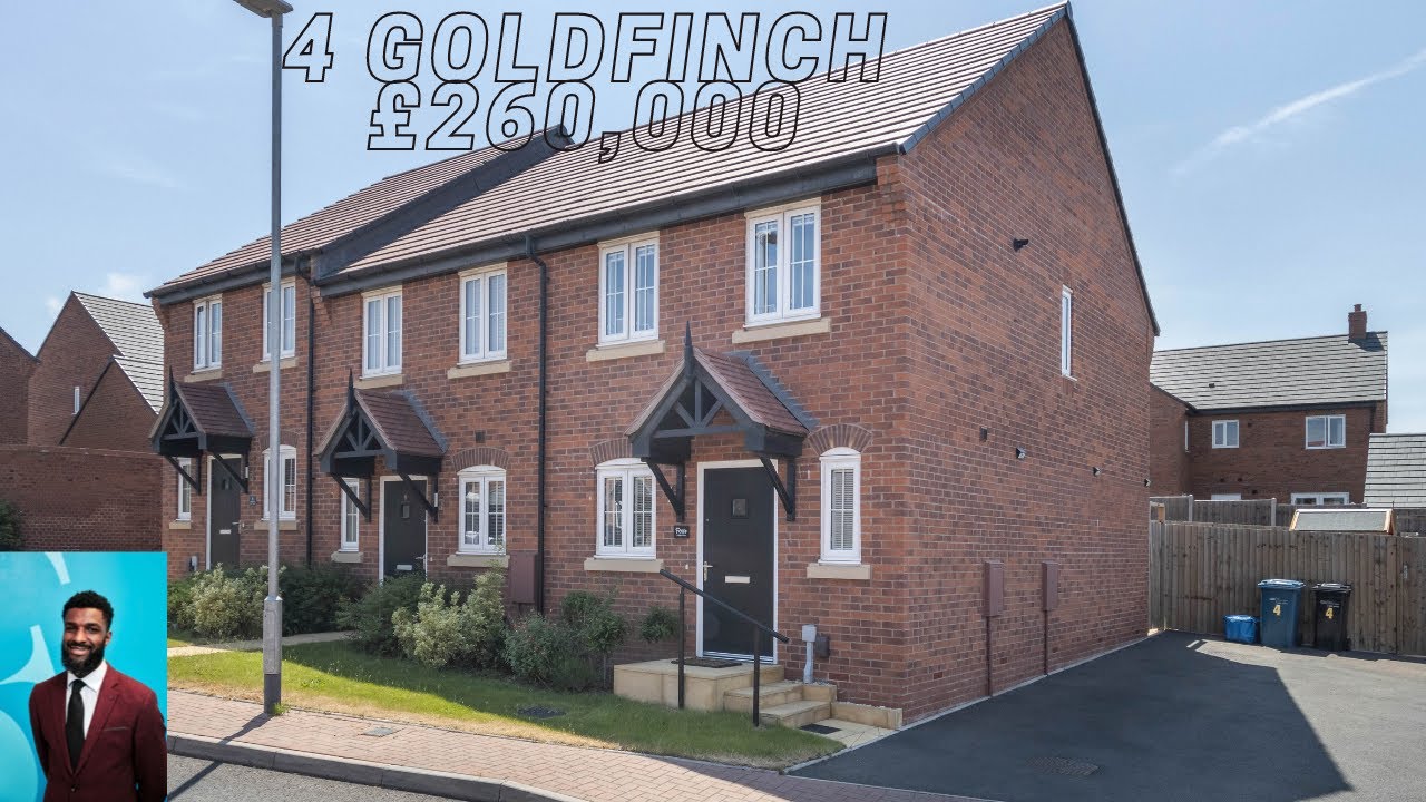 Property Tour Goldfinch Lichfield Streethay £260,000 YouTube