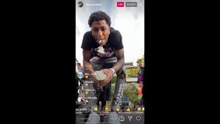 NBA YoungBoy Plays Snippet From New Album (IG LIVE)