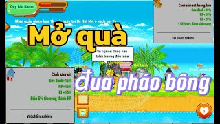 Ngọc rồng online : Đốt 1250 thỏi vàng đua top pháo bông cực căng và review quà top 1