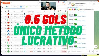 APOSTAS ESPORTIVAS   OVER 0 5 GOLS   MELHOR MÉTODO 2026 screenshot 2