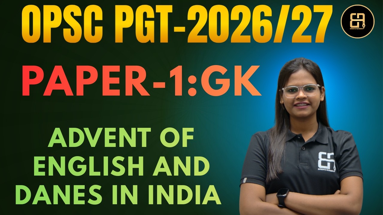 Advent of English and Danes in India | Modern Indian History | Theory Class by Lipsita Mam