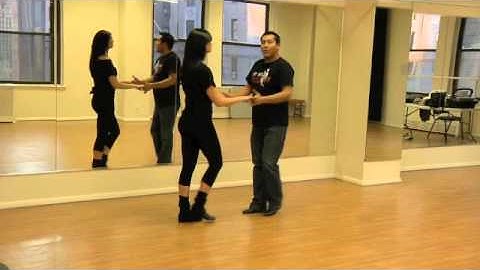 Salsa On2 - Beginner Turn Pattern - Hammerlock w/Wrist Circle