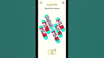 Dop 2 Delete One Part Level 172 #shorts #youtubeshorts