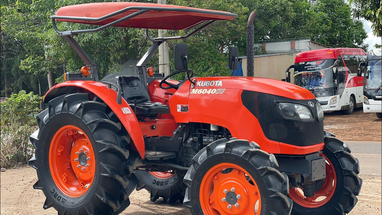 Gấu béo Kubota M6040SU xe lướt Thái Lan. Đại Phong 0967 615 935
