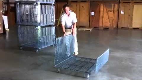 Collapsible Wire Baskets 800-763-9020