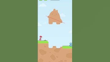 😂😂slice to save man level 254😅😂#slicetosave #game #walkthrough  #slicetosavegame #funny #shorts