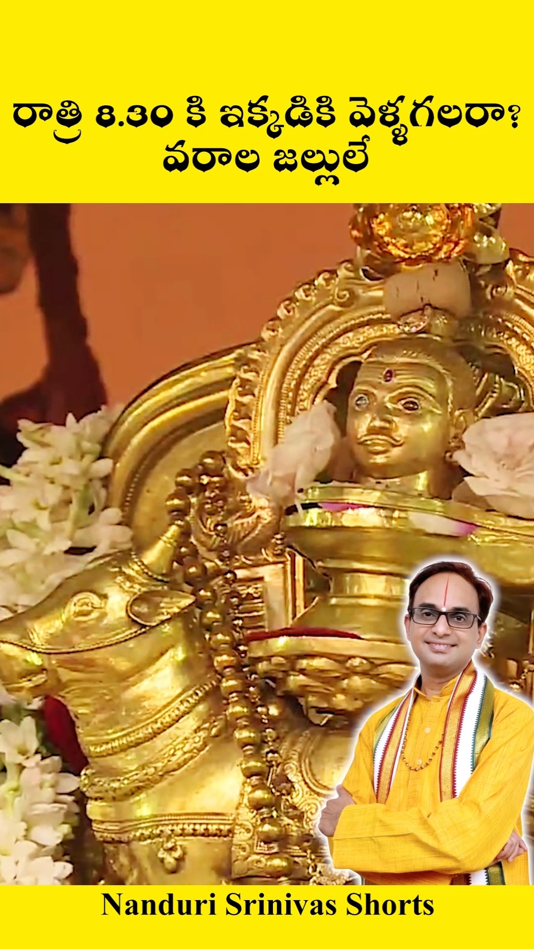 జీవితంలో ఒక్కసారైనా 8.30 PM కి ఇక్కడికి వెళ్ళండి  | Chandramouliswara Pooja | Nanduri Srinivas