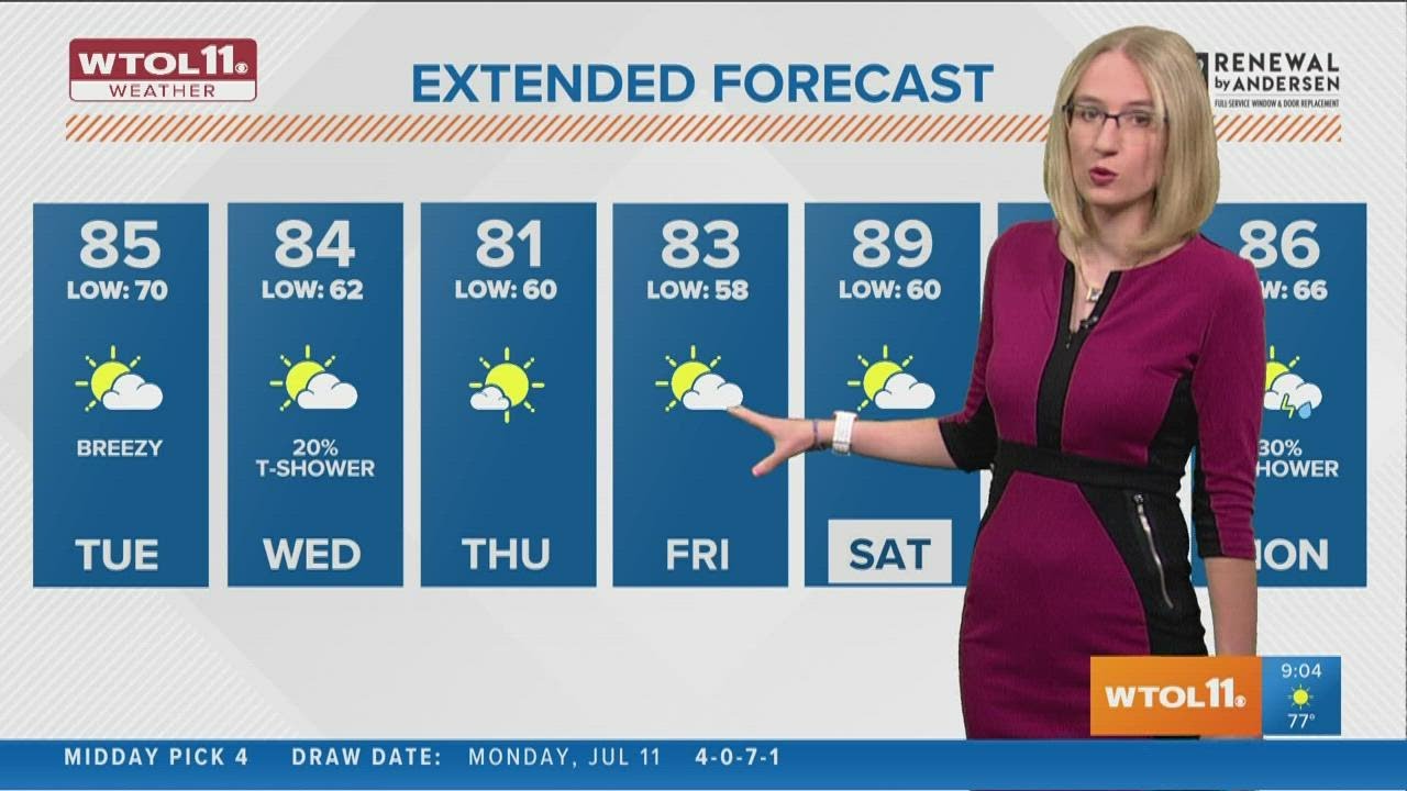 Warm and sunny today, upper 80s this weekend - YouTube