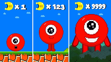 Finish The Pattern? Every Moon Makes Circle Block BIGGER in Mario Maze | GM Animation