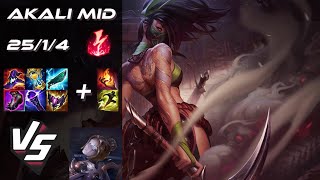 MID Akali vs Orianna - EU Grandmaster Patch 26.6