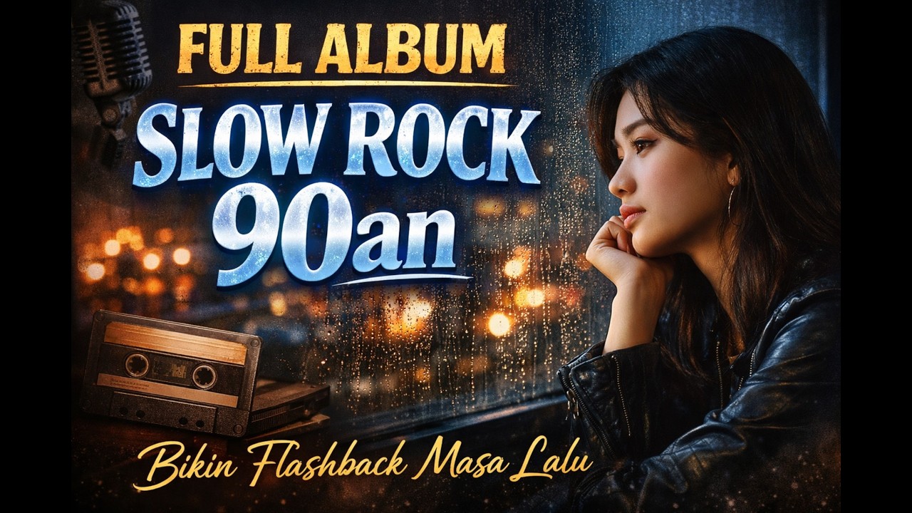 Full Album Slow Rock 90an – Bikin Flashback Masa Lalu