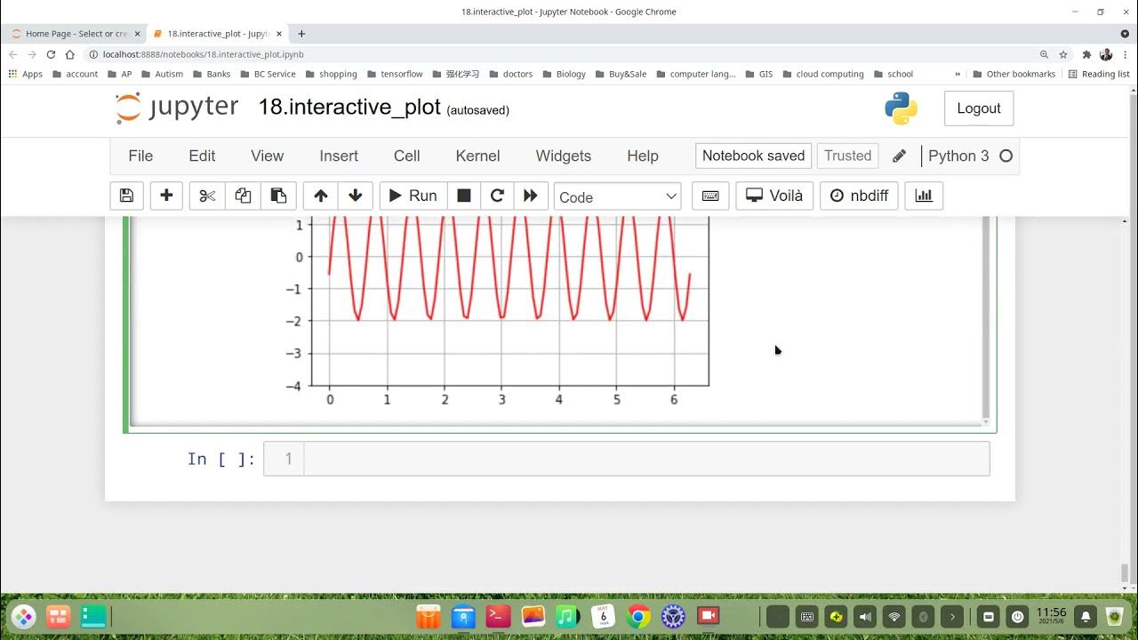How to Create Interactive Widget Plots in Jupyter Notebook - YouTube