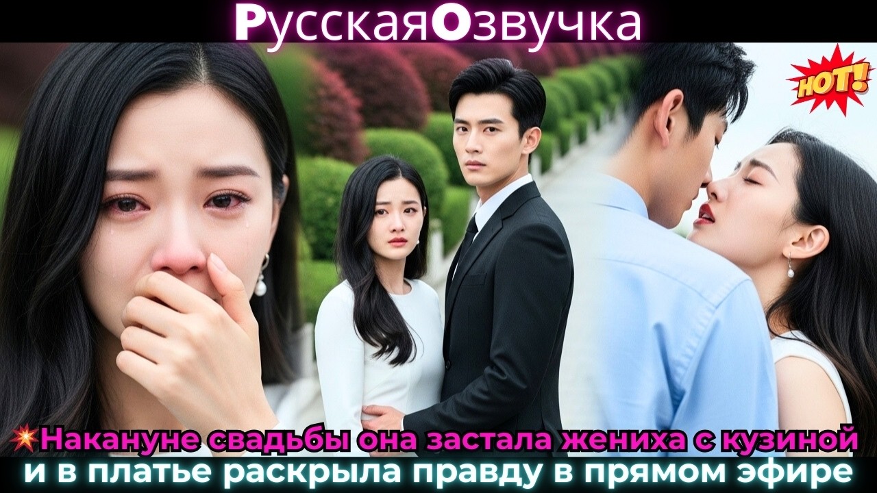 💥Накануне свадьбы она застала жениха с кузиной и в платье раскрыла правду в прямом#ceo#drama #дорама