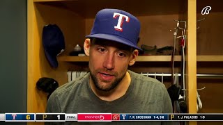 Nathan Eovaldi On Pitching Complete Game, Texas 6-1 Win