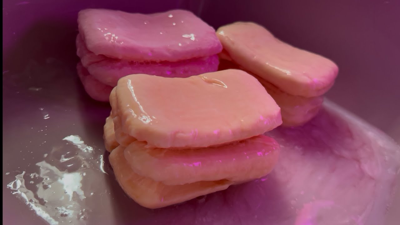 ❤️ASMR SOAKED SOAP BIANCA,GRAND ШАРМ🧡SOFT MUSHY SOAP💛