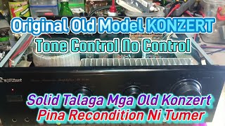 Old Model KONZERT Tone Control Out of Control #share  #repair #konzert #amplifier