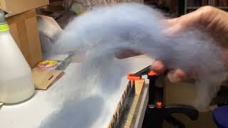 Planking Wool Tops After Combing