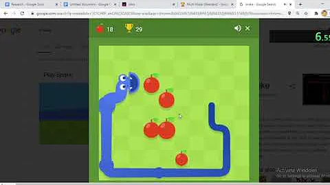Google Snake Game 5 Apple (Small) 8.53
