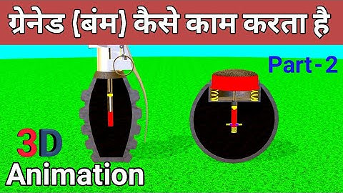 ग्रेनेड कैसे काम करता है। Working of Impact Grenade। Part - 2