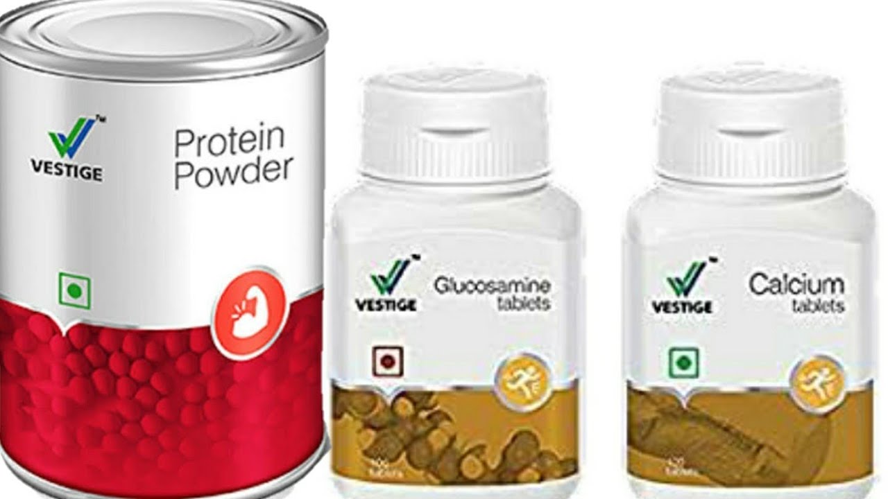 Vestige Food Supplements CALCIUM, GLUCOSAMINE, PROTEIN POWDER Results