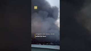 Fire breaks out at Dhaka airport cargo terminal, flights suspended