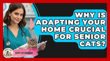 Why Is Adapting Your Home Crucial For Senior Cats? - Happy Cat Handbook