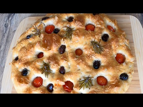 Focaccia Bread Recipe/Fluffy and Crispy Bread