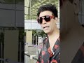 Dharma Productions Boss Karan Johar&#39;s Black N Red Ravishing Airport Look