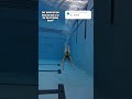 Ever wondered how deep the pool is for the TALLEST diving board in the WORLD? #divingboard