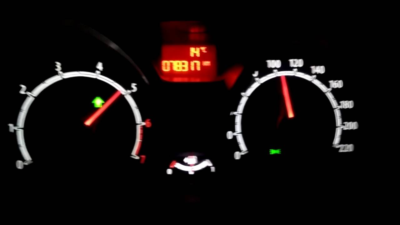 Ford Fiesta mk7 1.4 acceleration 40km/h150km/h with 2nd