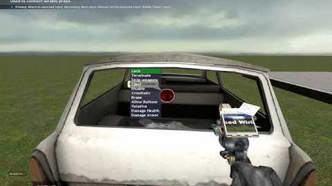 The Most Simple Wiremod Car