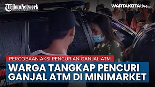 Warga Tangkap Dua Pelaku Pencurian Modus Ganjal ATM di Minimarket Kawasan Pondok Aren