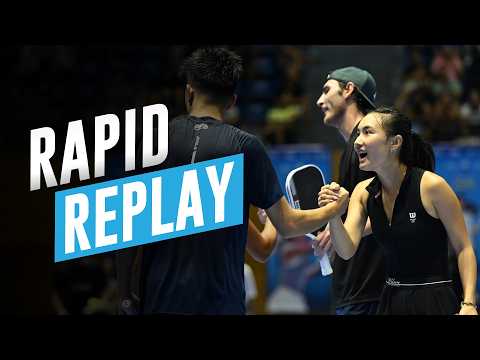 Alix Truong & Jonathan Truong PUSHED in 3 Games Semifinal | Rapid Replay