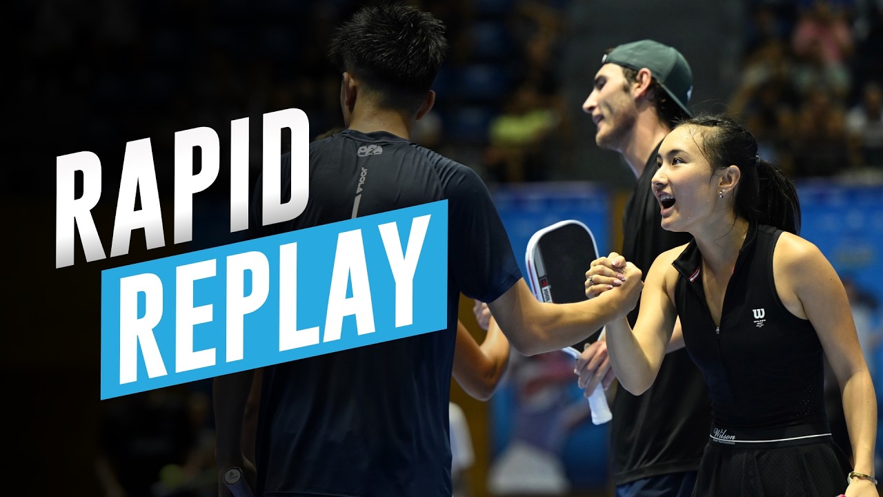 Alix Truong & Jonathan Truong PUSHED in 3 Games Semifinal | Rapid Replay