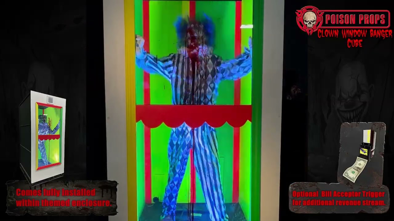 Clown Window Banger Cube