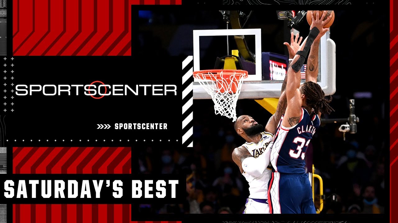 Saturday's Best: Nic Claxton's clutch poster over LeBron, Warriors' transition play | SportsCenter