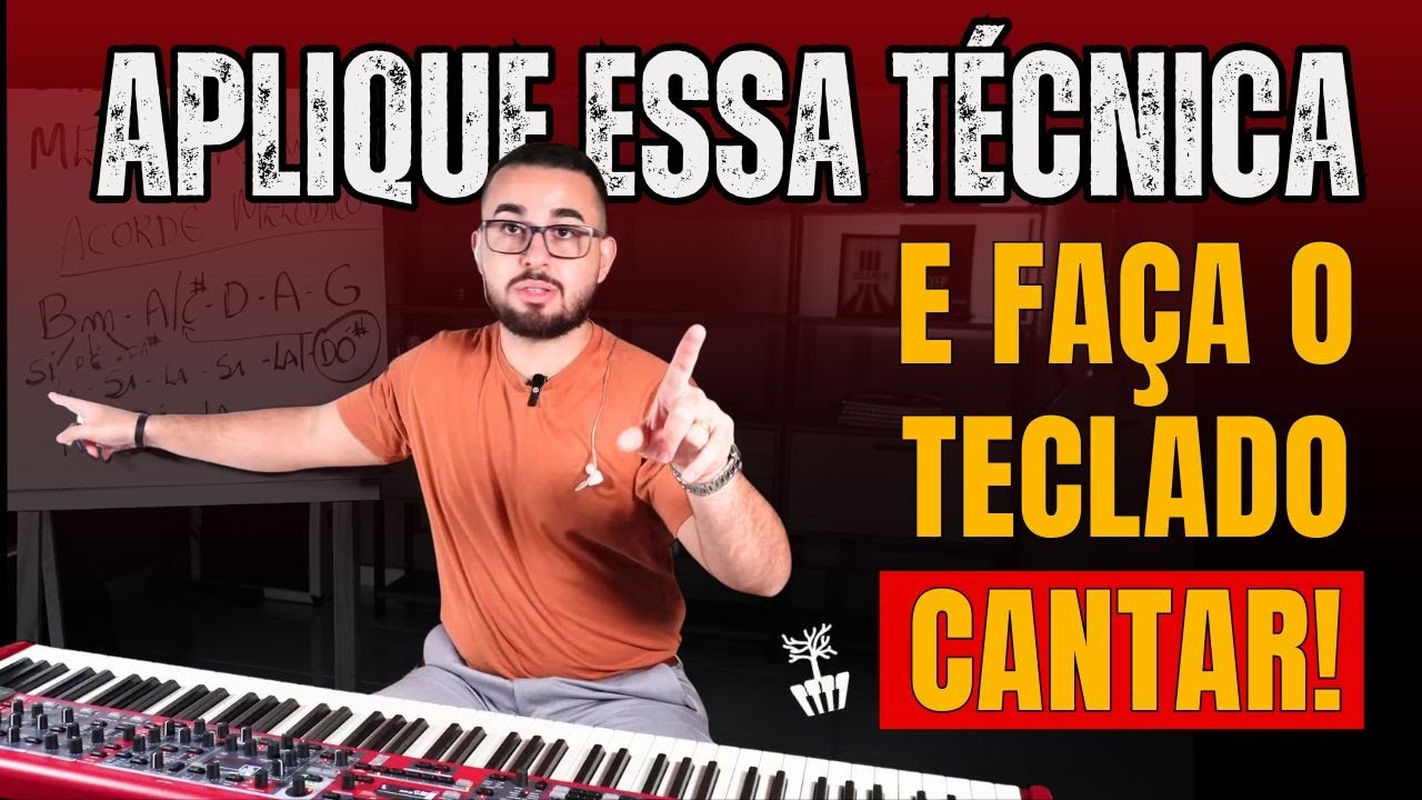Como Usar a Técnica CHORD MELODY no Teclado para Conduzir o Louvor na Igreja