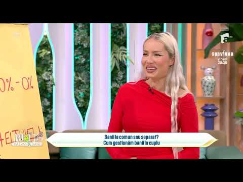 Gestonarea banilor în cuplu | Sfaturi de la Cătălina Manole