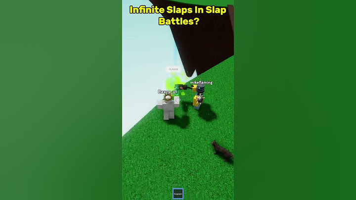 Infinite Slaps Glitch?? | Slap Battles