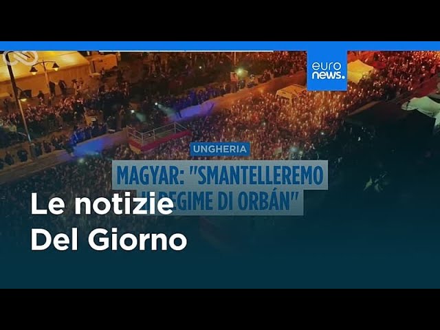 Le notizie del giorno | 13 aprile 2026 - Pomeridiane