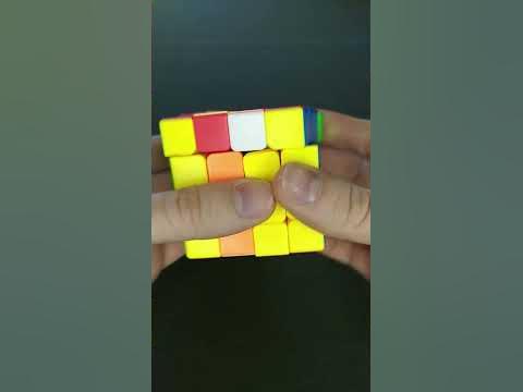 Кубик 4х4 паритет. 1 элемент short #shorts - YouTube