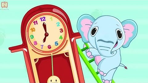 Hickory Dickory Dock Elephant with bear| Color Inversion, Noise and Thermogram effects.