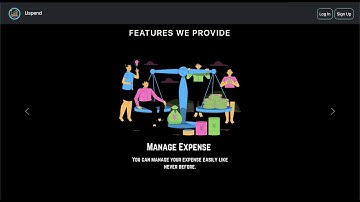 Uspend (Expense Manager) website using Django