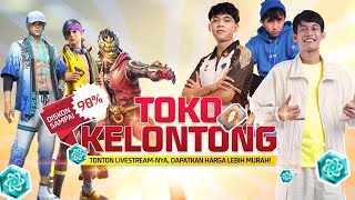 Diskon Kilat Item FF Hingga 90%! Dapatkan Hanya di TOKO KELONTONG