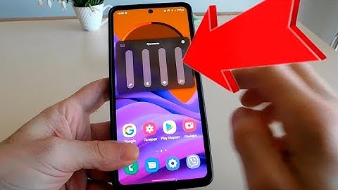 How to remove volume icon stuck from screen in samsung