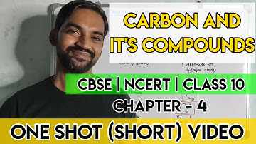 CBSE | NCERT | Class 10 | Chapter 4 | Carbon and it